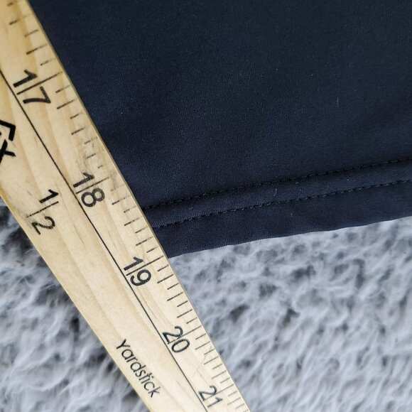 Buc-ees Shirt Mens Medium Black Quarter-Zip Lightweight Long Sleeve - Picture 4 of 7